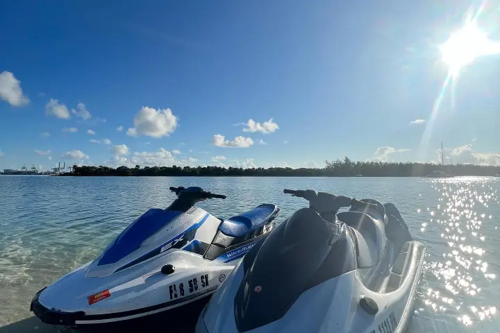 one hour miami jet ski tour